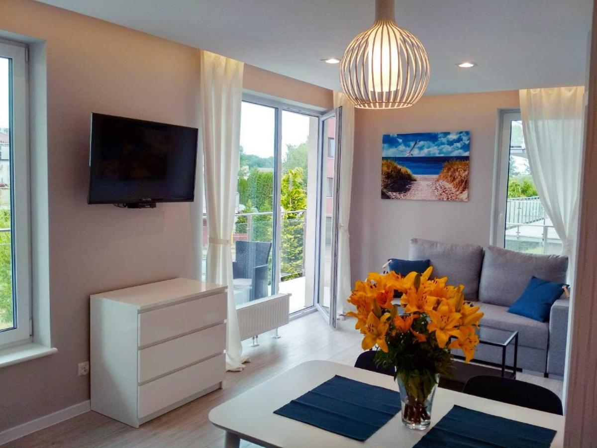 Komfortowy Apartament Lazur Z Garazem Kołobrzeg Esterno foto