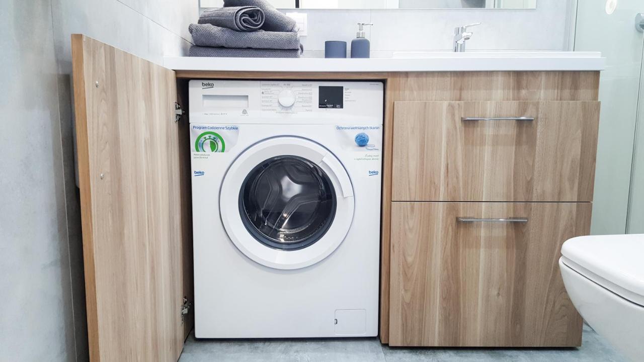 Komfortowy Apartament Lazur Z Garazem Kołobrzeg Esterno foto