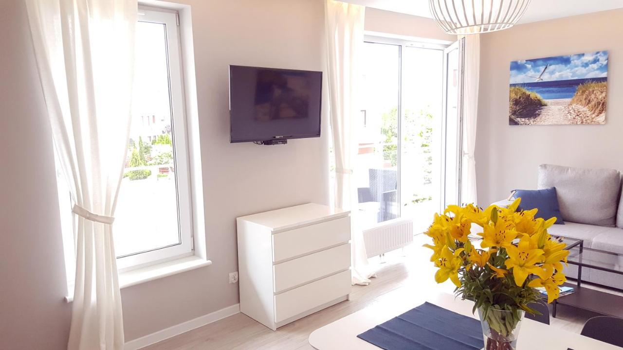 Komfortowy Apartament Lazur Z Garazem Kołobrzeg Esterno foto