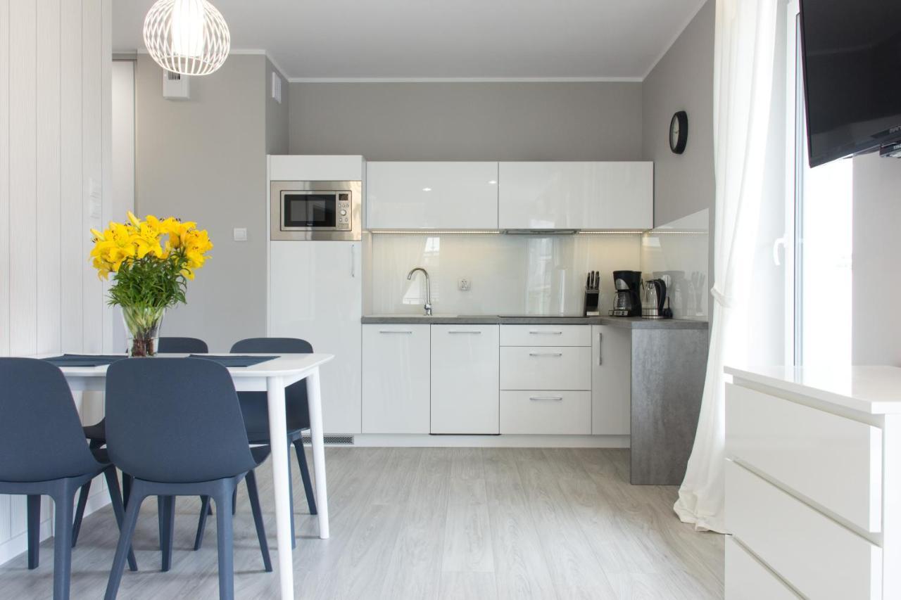 Komfortowy Apartament Lazur Z Garazem Kołobrzeg Esterno foto