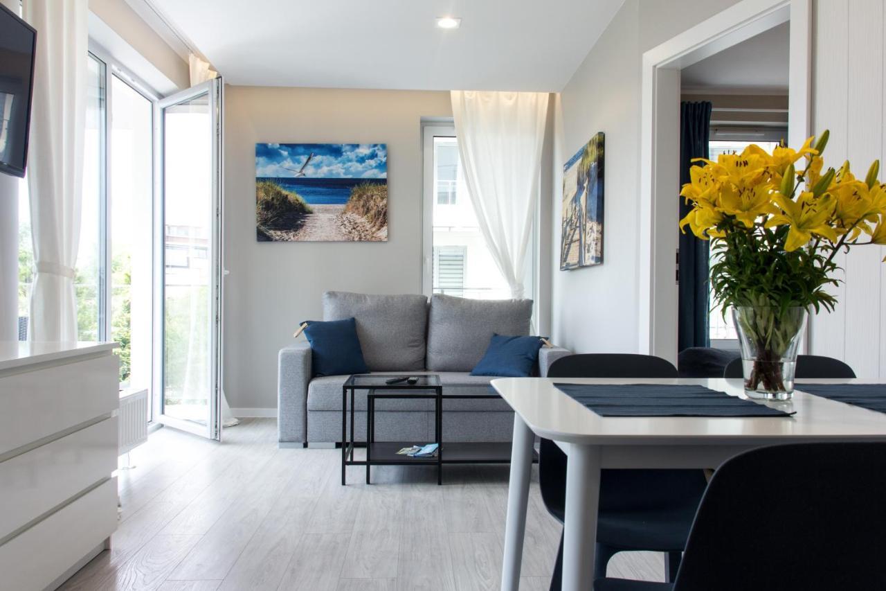 Komfortowy Apartament Lazur Z Garazem Kołobrzeg Esterno foto